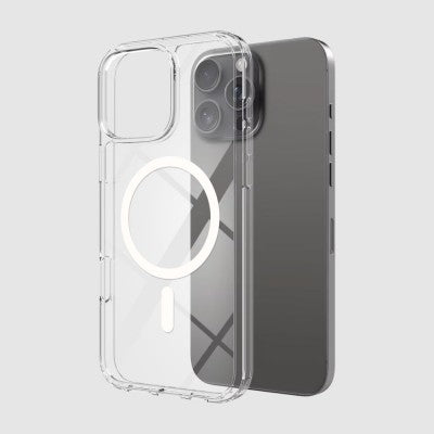 High Quality Acrylic + TPU Hybrid Transparent Magsafe Case for iPhone 16 Pro High Quality Acrylic + TPU Hybrid Transparent Magsafe Case for iPhone 16 Pro